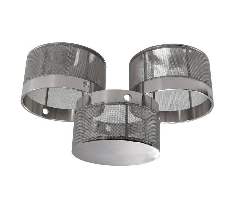 Customized Hop Filter 400um Distillery Filter Broth Filter Cartridge Stainless Steel Mesh Drum 4