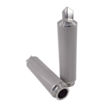 Customized SUS304 316 316L Stainless Steel Sintered Mesh Filter Caitridge Element With Diffrent Connectors 2