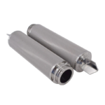 Customized SUS304 316 316L Stainless Steel Sintered Mesh Filter Caitridge Element With Diffrent Connectors 3