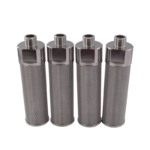 Customized SUS304 316 316L Stainless Steel Sintered Mesh Filter Caitridge Element With Diffrent Connectors 3