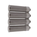 Customized SUS304 316 316L Stainless Steel Sintered Mesh Filter Caitridge Element With Diffrent Connectors 5