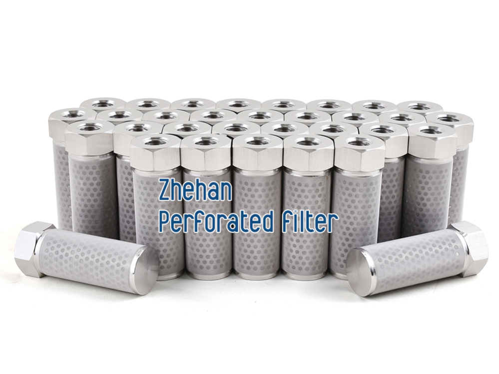 perforated mesh filter