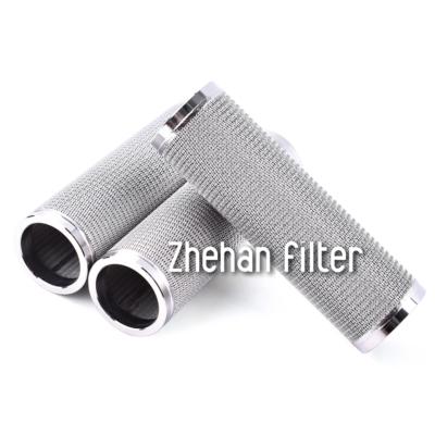 Carbon sulfur analyzer filter element