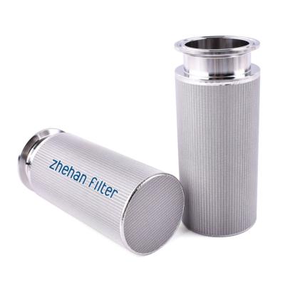 Vacuum feeder filter element